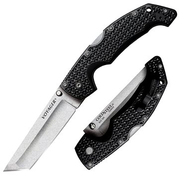 Cold Steel Voyager Lg. Tanto Point Plain Edge (705442017943)