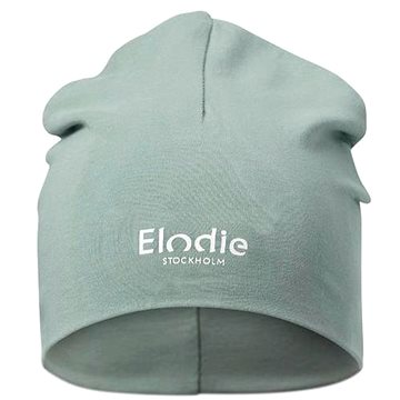 Elodie details Logo Beanies - Pebble Green, 1-2 roky (7333222017178)