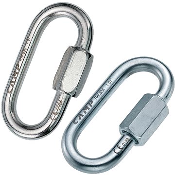 Camp Oval Quick Link 8mm zinc plated steel (8005436033792)