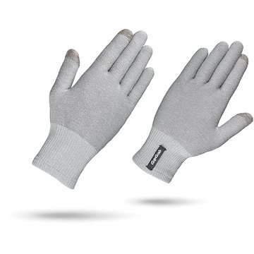 Pánské zimní cyklo rukavice Merino Liner šedá XL/XXL (3862)