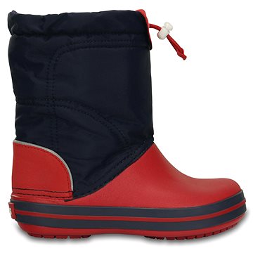 Crocband LodgePoint Boot Kids Navy/Red modrá/červená (SPTcrc235nad)