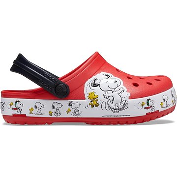 Crocs Fun Lab Snoopy Woodstock Clog Kids Flame červená (SPTcrc575nad)