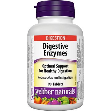 Webber Naturals Digestive Enzymes 90 tbl (8339)