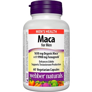 Webber Naturals Maca for Men 60 cps (10720)