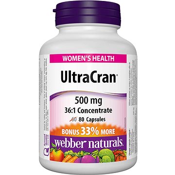 Webber Naturals UltraCran 500 mg 80 cps (4956)