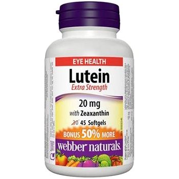 Webber Naturals Lutein 20 mg 45 tob (10900)