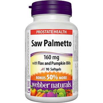 Webber Naturals Saw Palmetto 90 tob (4986)
