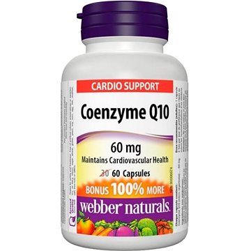 Webber Naturals Coenzyme Q10 60 mg 60 cps (12662)