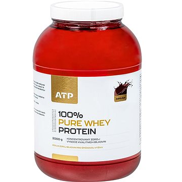 ATP 100% Pure Whey Protein 2000 g čokoláda (8595612011107)