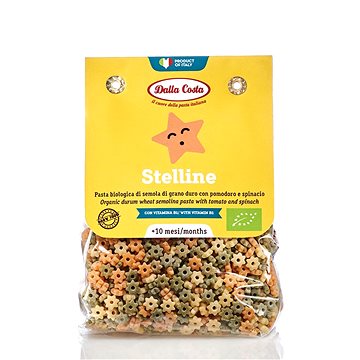 Dalla Costa BIO Baby Tricolore Stelline 200 g (8016419001875)