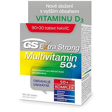 GS Extra Strong Multivitamin 50+ tbl. 90+30 2021 (4546496)