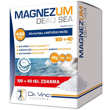 Magnezum Dead Sea Da Vinci Academia tbl.100+40 (4730850)