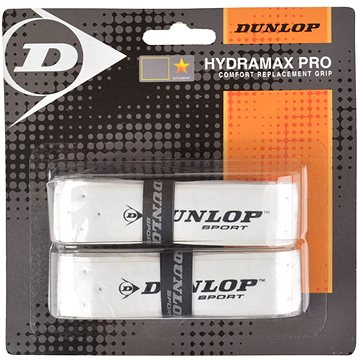 DUNLOP GRIP Hydramax Pro PU – blistr 2 ks bílý (5013317162519)