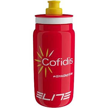 Elite Cyklistická láhev na vodu FLY COFIDIS 550 ml (8020775041659)