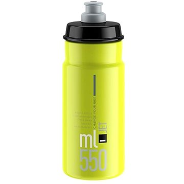 Značka ELITE - Elite Cyklistická láhev na vodu JET YELLOW FLUO black logo 550 ml