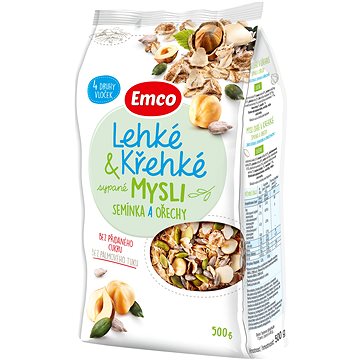 Emco Lehké & Křehké - semínka a ořechy 550g (8595229916390)