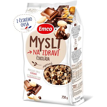 Emco Mysli sypané - čokoláda 750g (8595229909415)