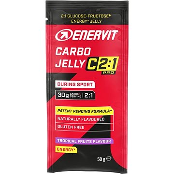 Enervit Carbo Jelly C2:1 50g, tropické ovoce (8007640805288)