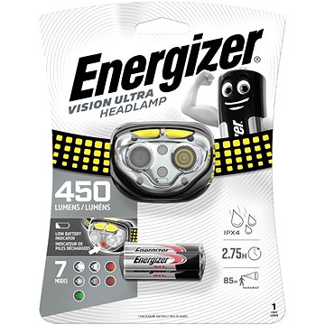 Energizer Headlight Vision Ultra 450 lm (ESV042)