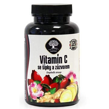 Selllot Vitamín C se šípky a zázvorem 120 kapslí (VIT9564)
