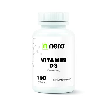 NERO Vitamin D3 2000 IU 100 tbl (8594179510313)