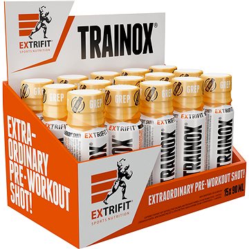 Extrifit Trainox Shot 15 x 90 ml grapefruit (8595697600869)