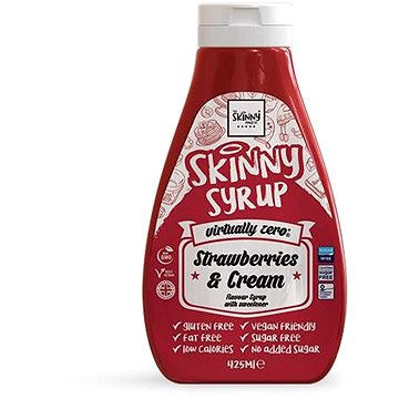Skinny Syrup 425 ml strawberries cream (5060614806240)