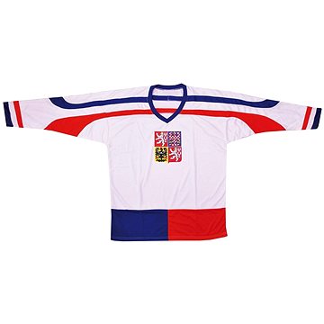 Hokej.dres ČR 2 bílý vel.M (4891223069624)
