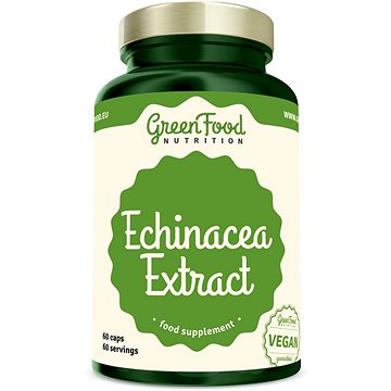 GreenFood Nutrition Echinacea 60 kapslí (8594193920280)