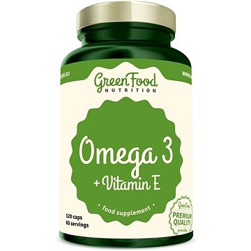 GreenFood Nutrition Omega 3 120 kapslí (8594193920587)