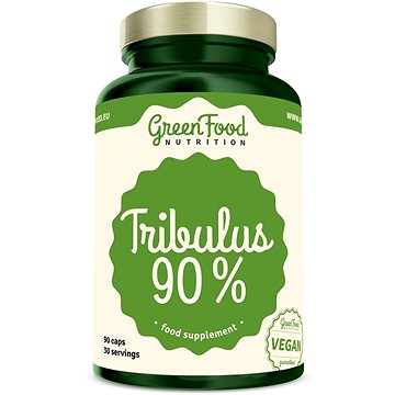 GreenFood Nutrition Tribulus 90% 90 kapslí (8594193921270)