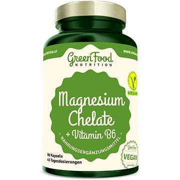 GreenFood Nutrition Magnesium Chelát 90 kapslí (8594193921805)