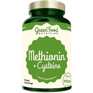 GreenFood Nutrition Methionin 90 kapslí (8594193921751)