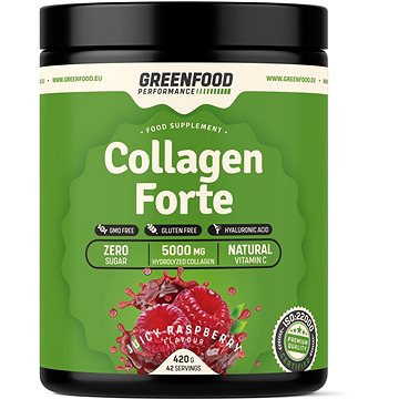 GreenFood Nutrition Performance Collagen Forte Juicy Raspberry 420g (GF6070)
