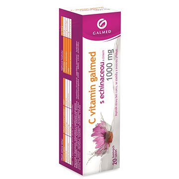 Galmed Vitamin C 1000mg s echinaceou eff tbl 20 (3301125)