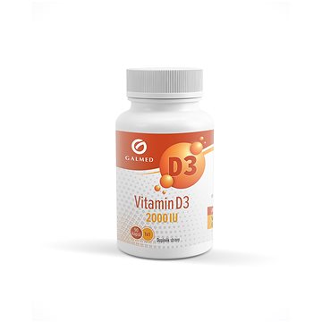 Galmed Vitamin D3 2000IU cps 90 (8594058237386)