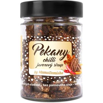 Grizly Pekany chilli javorový sirup by @mamadomisha 150 g (8595678415642)