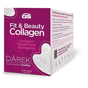GS Fit&Beauty Collagen 50+50 kapslí duopack s dárkem (8595693300763)
