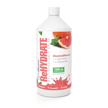 GymBeam ReHydrate 1000 ml, pink grapefruit (8588006485011)
