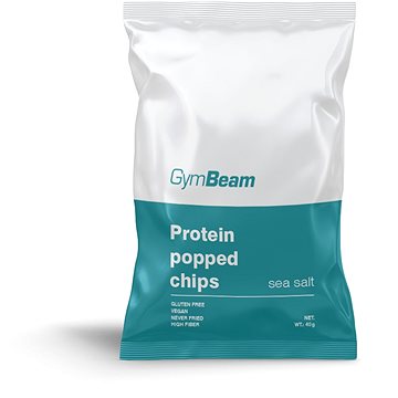 GymBeam Proteinové čipsy 40g Mořská sůl (8586022210648)