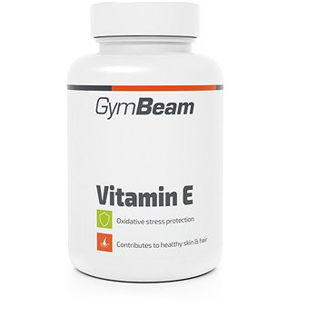 GymBeam Vitamín E, 60 kapslí (8588007130361)