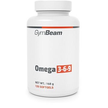 GymBeam Omega 3-6-9, 120 kapslí (8588007570150)