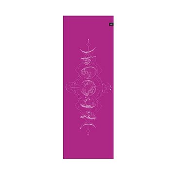 YOGGYS Podložka na cvičení purpurová MOON PHASE (745125292465)
