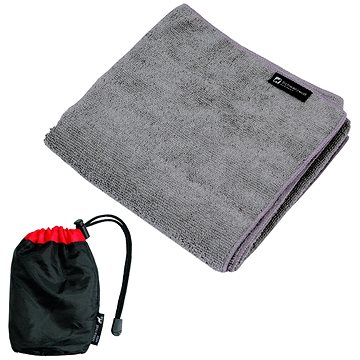 Schwarzwolf LOBOS outdoorový ručník, šedý (8595611007026)