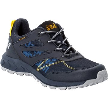 Jack Wolfskin Woodland Texapore low K modrá/žlutá (SPTjackw771nad)