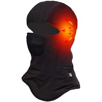 Vyhřívaná lyžařská maska Savior černá (SPTjbrvyh07nad)