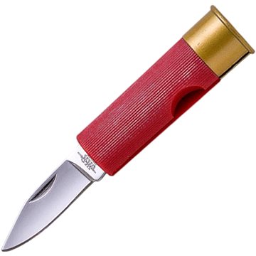 JKR Zavírací nůž ve tvaru brokového náboje, plast (JKRZAVNAB12GA)