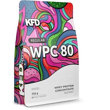 80% WPC Vanilka Jahoda 750 g regular KFD (KF-WPC-042)
