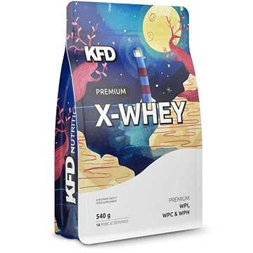 KFD WPI WPC a WPH X-Whey premium protein 540 g (SPTkfdk09nad)