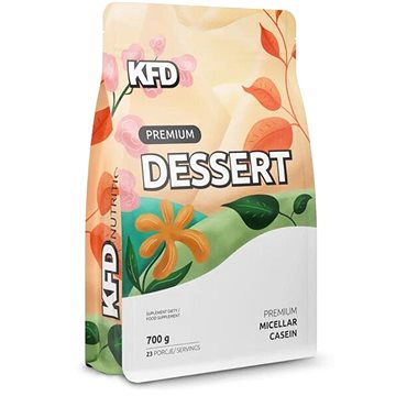 KFD Micelární kasein mléčný karamel 700 g Premium dessert (KF-MC-012)